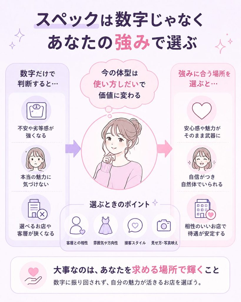 スペックは数字じゃなくあなたの強みで選ぶ
